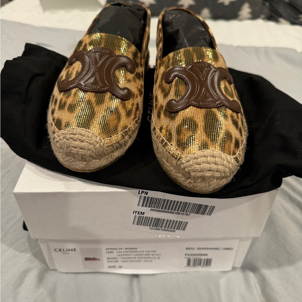 Celine triomphe espadrilles. Brand new in box - Picture 4 of 6